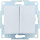 Миниатюра изображения товара Выключатель Lezard Asti 7081-0288-101 (белый)