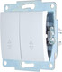 Миниатюра изображения товара Выключатель Lezard Asti 7081-0288-106 (белый)