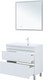 Миниатюра изображения товара Тумба под умывальник Aquanet Нота New 90 / 344147 (белый глянец)