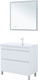 Миниатюра изображения товара Тумба под умывальник Aquanet Нота New 90 / 344147 (белый глянец)