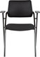 Миниатюра изображения товара Стул офисный Norden Step / HY-815B (пластик, черный/сетка, черный/ткань, черный)