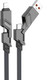 Миниатюра изображения товара Кабель Borofone BU43 4в1 Lightning-Type C (черный)