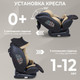 Миниатюра изображения товара Автокресло Sweet Baby Suburban 360 Isofix 0-36  (коричневый)
