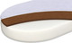 Миниатюра изображения товара Матрас в кроватку Sweet Baby Cocos DeLuxe овальный (125x75х12)