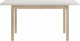 Миниатюра изображения товара Обеденный стол Signal Adam 100-140x60 (кашемир/дуб кремона)