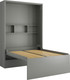 Миниатюра изображения товара Шкаф-кровать трансформер Макс Стайл Fidji Egger 140x200x36 (серый асфальт U732 ST9)