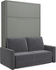Миниатюра изображения товара Комплект мебели трансформер Макс Стайл Fidji Sofa Egger 140x200x36 (серый асфальт U732 ST9)