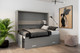 Миниатюра изображения товара Комплект мебели трансформер Макс Стайл Bora Sofa Egger 140x200x36 (серый асфальт U732 ST9)