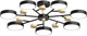 Миниатюра изображения товара Люстра LED4U L3205-800 BK