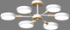 Миниатюра изображения товара Люстра LED4U L3218-740 WH