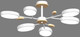 Миниатюра изображения товара Люстра LED4U L3220-830 WH