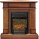Миниатюра изображения товара Каминокомплект Смолком Brighton Corner STD-ASP Majestic FX M Black RC (дуб антик)