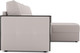 Миниатюра изображения товара Диван угловой Mio Tesoro Валенсия (Velutto 16, сван)