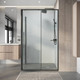 Миниатюра изображения товара Душевой уголок Niagara Nova NG-34-11AGR-A90GR-34 110х90х195 (графит/прозрачное стекло)