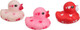 Миниатюра изображения товара Набор игрушек для ванной Крошка Я Уточки сердечки / 10095842 (3шт)