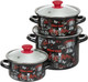 Миниатюра изображения товара Набор кастрюль КМЗ Отдых-5-1-Люкс / 92315