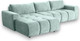 Миниатюра изображения товара Диван угловой Mio Tesoro Santos 4УС (JH3565-20)