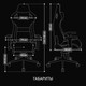 Миниатюра изображения товара Кресло геймерское Vmmgame Maroon New Era / OT-D06-PUBN-NE (Brown)