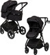 Миниатюра изображения товара Детская универсальная коляска INDIGO Target (черный)