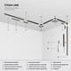 Миниатюра изображения товара Коннектор для шинопровода Elektrostandard Line Magnetic 85224/00 (титан)