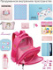Миниатюра изображения товара Школьный рюкзак Grizzly RAz-586-2 (розовый)