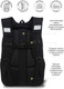 Миниатюра изображения товара Школьный рюкзак Grizzly RAw-595-1 (черный/бирюзовый)