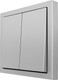 Миниатюра изображения товара Выключатель Lezard Zima 704-7488-101QC (серый матовый)