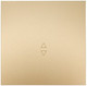 Миниатюра изображения товара Выключатель Lezard Zima 704-3688-105QC (золото)