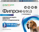 Миниатюра изображения товара Таблетки от паразитов Pchelodar Фипронника для собак и кошек 10-20кг (3 таблетки)