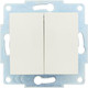 Миниатюра изображения товара Выключатель Lezard Asti 7081-3088-101 (жемчужно-белый перламутр)