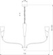 Миниатюра изображения товара Люстра Евросвет Rhyton 60167/6 (латунь)