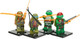 Миниатюра изображения товара Элемент конструктора Город мастеров Супер герои черепашки / 18123-ZH