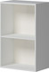 Миниатюра изображения товара Шкаф навесной для кухни Genesis Мебель Алиса 12 500 (белый/белый)
