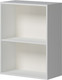 Миниатюра изображения товара Шкаф навесной для кухни Genesis Мебель Алиса 12 600 2 двери (белый/белый)