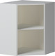 Миниатюра изображения товара Шкаф навесной для кухни Genesis Мебель Алиса 12 угловой 600 глухой (белый/белый)