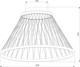 Миниатюра изображения товара Потолочный светильник Евросвет Cesta 40019/1 LED (коричневый)