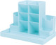 Миниатюра изображения товара Органайзер настольный Darvish DV-14926-4 (голубой)