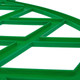Миниатюра изображения товара Изгородь декоративная GREENGO Modern 35x232см 4 секции (зеленый)