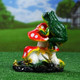 Миниатюра изображения товара Фигурка для сада Хорошие сувениры Три мухомора с лягушкой / 460048