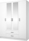 Миниатюра изображения товара Шкаф Mio Tesoro Хюгге 4D2S Z (белый)