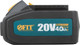 Миниатюра изображения товара Аккумулятор для электроинструмента FIT 20В Li-Ion 4.0Ач 0.7кг / 79936