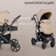 Миниатюра изображения товара Детская универсальная коляска Sweet Baby Comfort 2в1 (черный/бежевый)