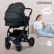 Миниатюра изображения товара Детская универсальная коляска Sweet Baby Comfort 2в1 (черный)