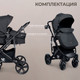 Миниатюра изображения товара Детская универсальная коляска Sweet Baby Comfort 2в1 (черный)