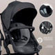 Миниатюра изображения товара Детская универсальная коляска Sweet Baby Comfort 2в1 (черный)