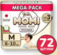 Миниатюра изображения товара Подгузники-трусики детские Momi Ultra Care Mega pack M 6-10кг (72шт)