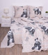 Миниатюра изображения товара Комплект постельного белья Milanika Панды Евро (бязь)
