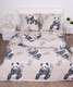 Миниатюра изображения товара Комплект постельного белья Milanika Панды Евро (бязь)