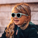 Миниатюра изображения товара Очки солнцезащитные Beaba Sunglasses 2-4 ans Retro Happy Vert sauge / 930385