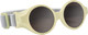 Миниатюра изображения товара Очки солнцезащитные Beaba Sunglasses 0-9 mois Bandeau Glee Citronnade / 930387